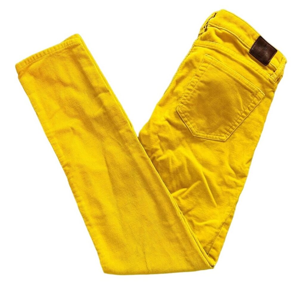 Ralph Lauren Sport Yellow Corduroy Pants Women’s Size 4